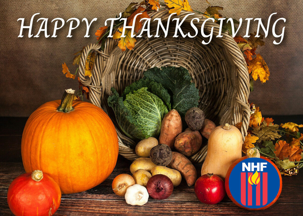 Happy Thanksgiving from the NHF